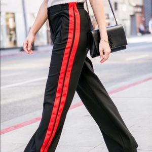 Stripped Track pants